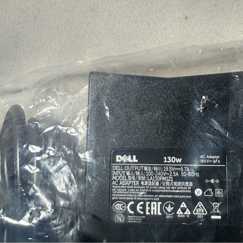 Dell 130w Laptop Charger 7.4mm Barrel Tip NEW